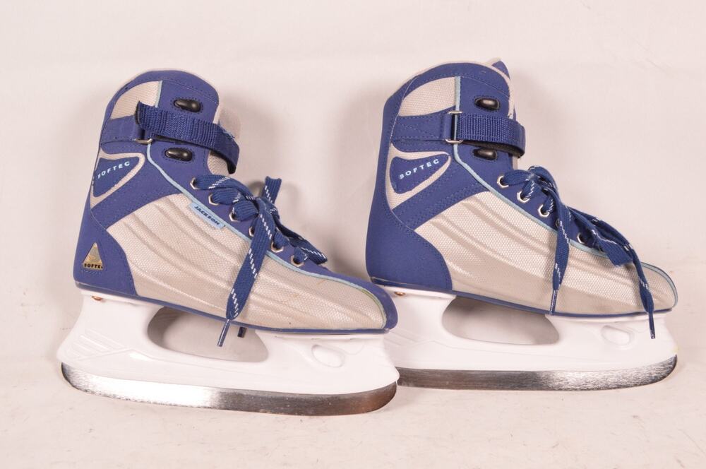 Jackson Softec Comet ST2600 Women's Figure Ice Skates Blue Gray Size 7